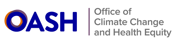 Logo for the Office of Climate Change and Health Equity